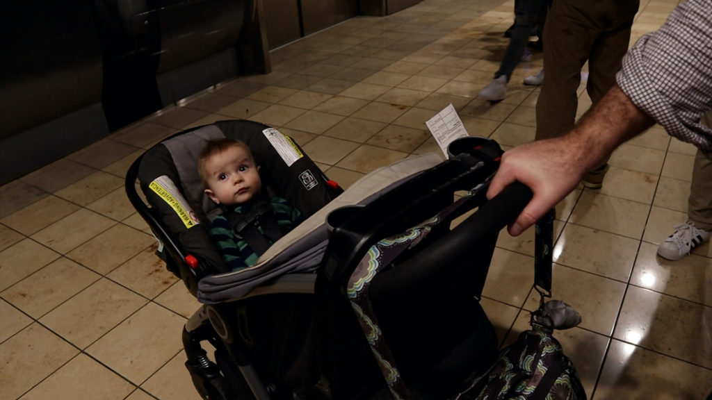 Stroller through clearance tsa