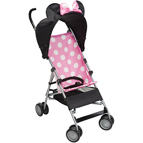 Pink Minnie Mouse Umbrella Stroller