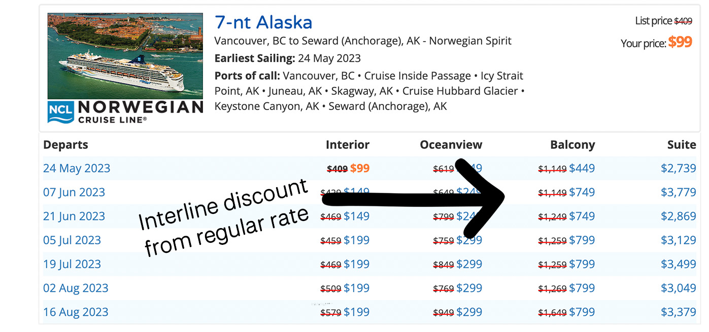 american airlines employee cruise discounts